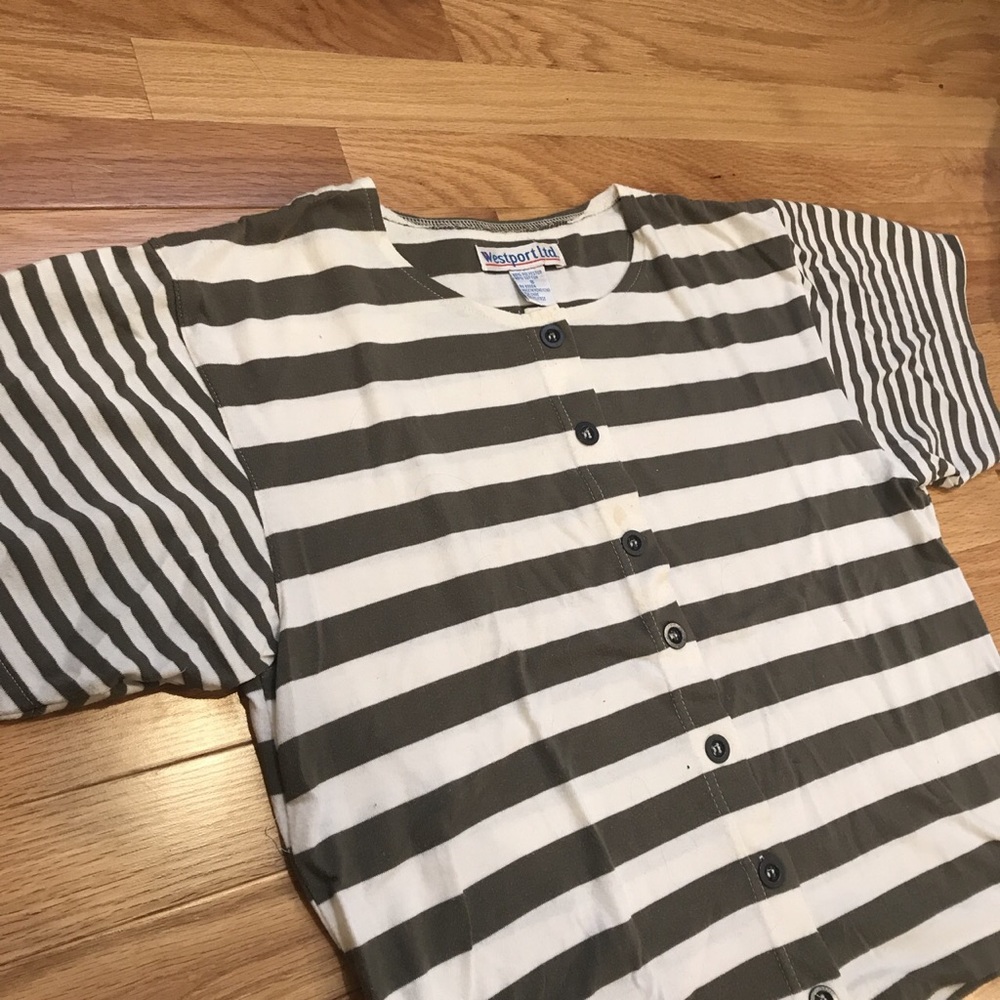 Cool vintage striped tee shirt - Picture 2 of 2